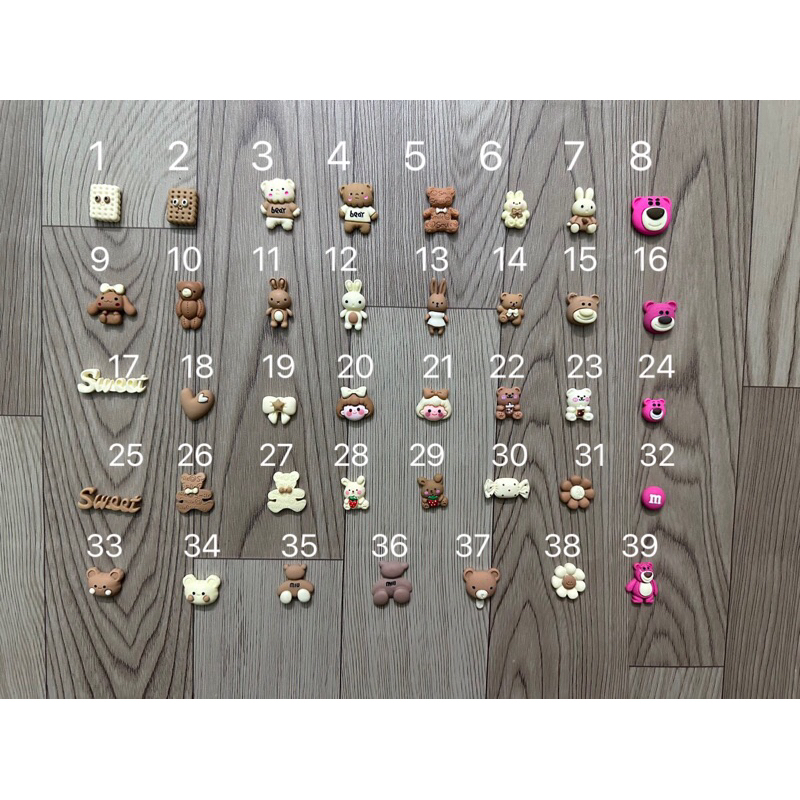 Charm smile  trang trí ốp điện thoại