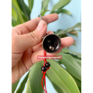 Móc khoá chuông voi may mắn