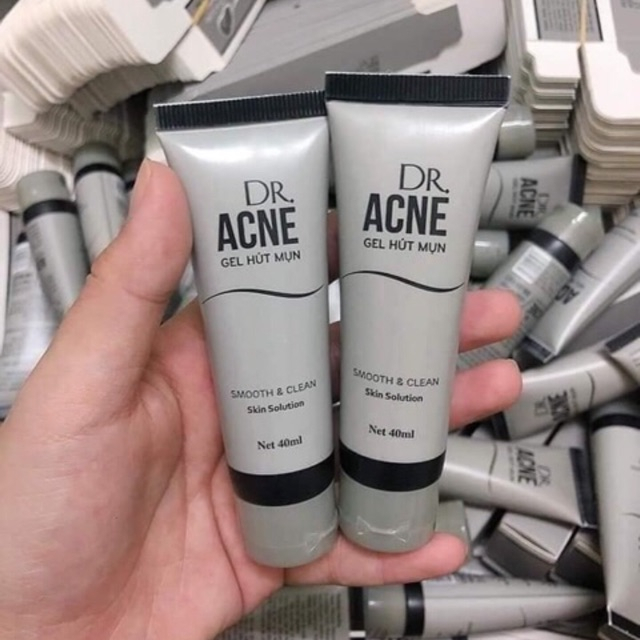 Gel Lột Mụn - DR.ACNE - Hút sạch mụn cám, mụn đầu đen. Thải độc chì- Sáng da - Chính Hãng