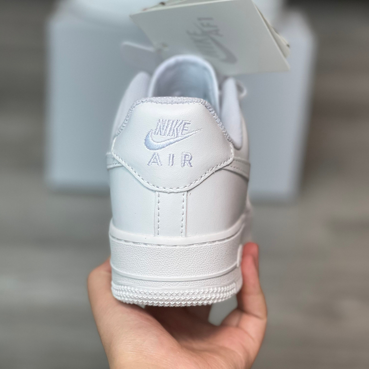 Giày af1 full trắng,thể thao nam nữ, giầy sneaker_air force 1 bản full trắng bản all White  đễ phối đồ full box bull hót