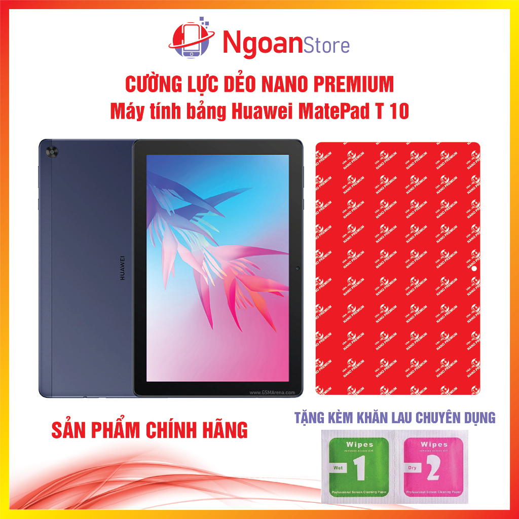 Cường lực dẻo Nano Premium cho Máy tính bảng Huawei MatePad T 10 - Ngoan Store