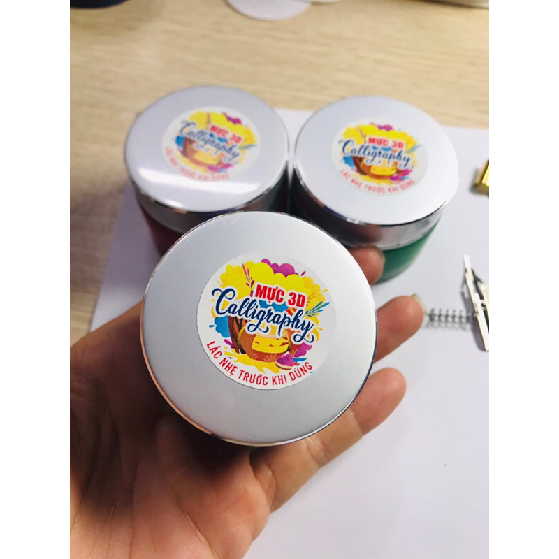 Combo 3 hộp mực 3D Calligraphy 30ml