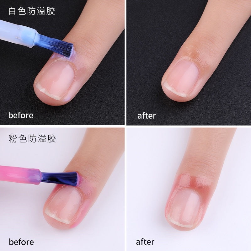 Sơn chống lem viền trang trí móng làm đẹp nail mi spa phun thời trang nữ theo phong cách Hàn Quốc shop hoangnam