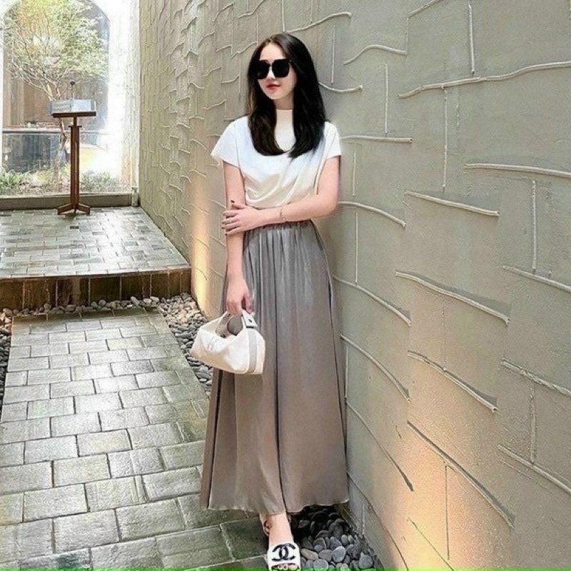 Áo nhún vai chất tăm dip siêu sang chảnh, Áo nhún vai nữ cách điệu dễ phối
