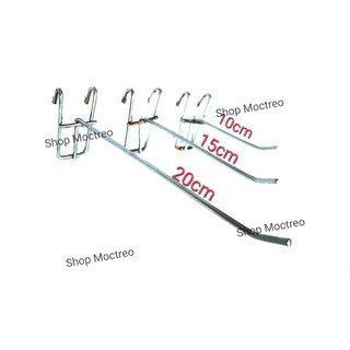 Móc treo phụ kiện, móc lưới mạ crom