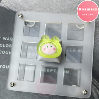 Keycap Thỏ ếch Gấu Mèo Nút Bàn Phím Cơ