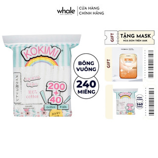 Bông Tẩy Trang Mihoo Kokimi Cotton Pads 240 Miếng