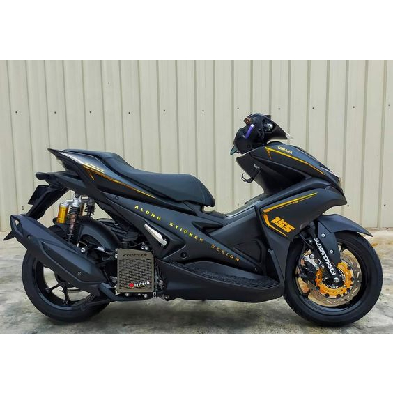 TEM NVX VÀNG ĐEN ĐƠN GIẢN TEM CAO CẤP 3 LỚP SIÊU BỀN SIÊU DÍNH