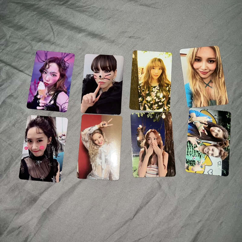 CARD SNSD OFFICIAL ALL REAL