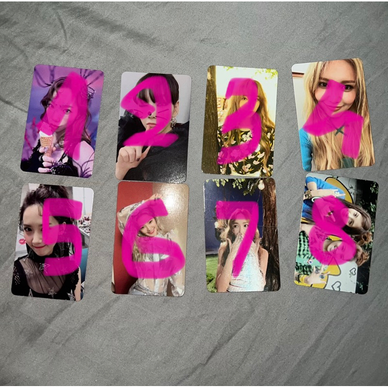 CARD SNSD OFFICIAL ALL REAL