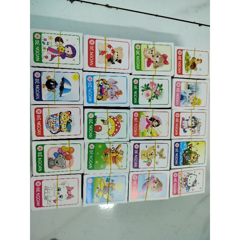 1000 phiếu bé ngoan cắt sẵn - đồ dùng mầm non