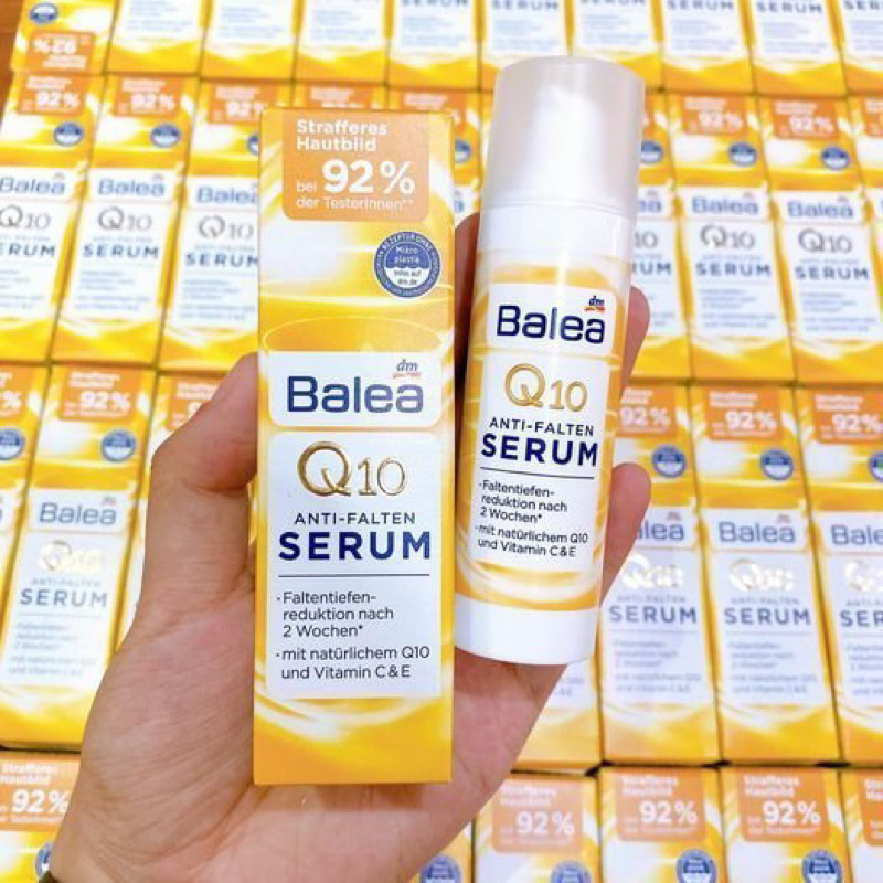 SERUM BALEA Q10 ANTI FALTEN GIẢM NẾP NHĂN CHỐNG LÃO HOÁ 30ml