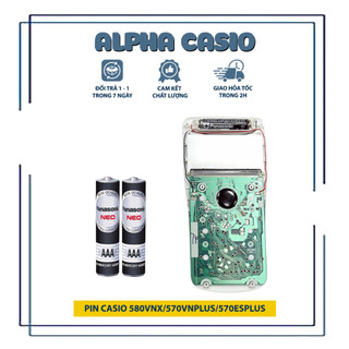 Pin máy tính Casio tuổi thọ 2 - 3 năm