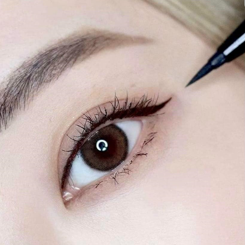 Kẻ mắt Agapan Waterproof Eyeliner Black - Chuẩn Auth