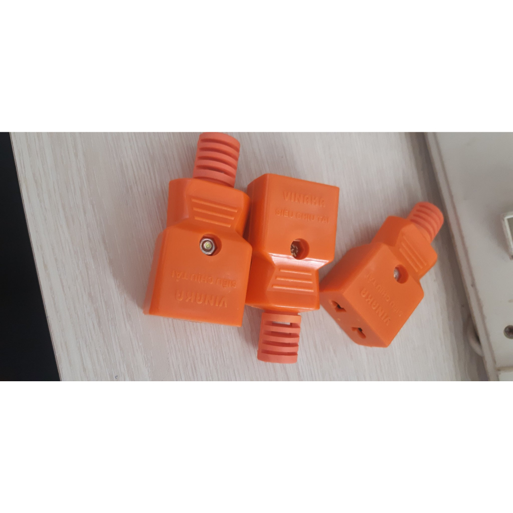 Phích Cắm Âm Nối Điện VINAKA Nhựa ABS Chống Vỡ