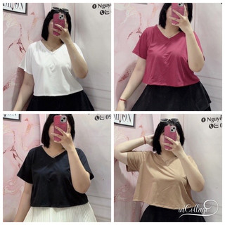 Áo thun Coptop Bigsize Nữ phom siêu hách dáng
