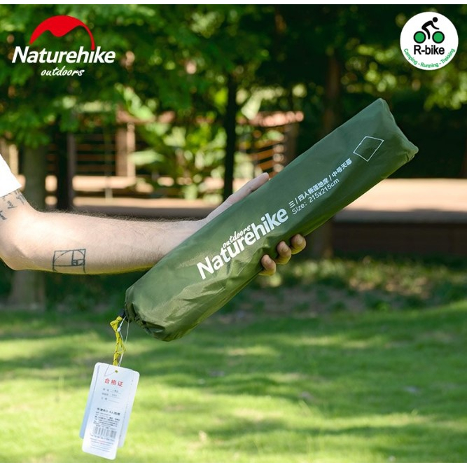 Thảm trải dã ngoại chống nước siêu gọn nhẹ (215*215cm và 150*210cm) Naturehike NH15D005-X | NH15D004-X