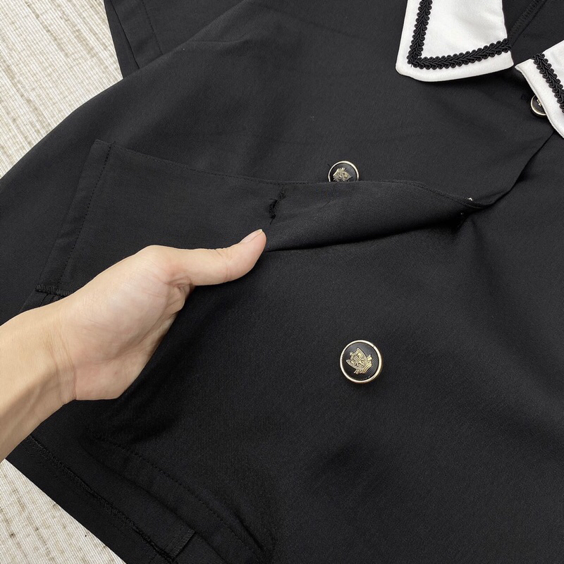 Áo sơmi phối cổ Bigsize nữ từ 60-90kg