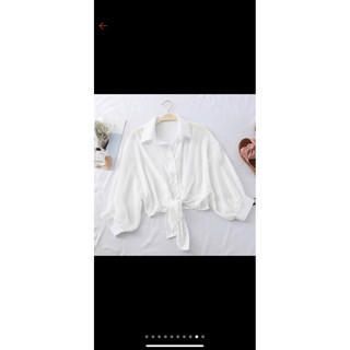 Set đầm 2 dây gân + sơ mi voan cột