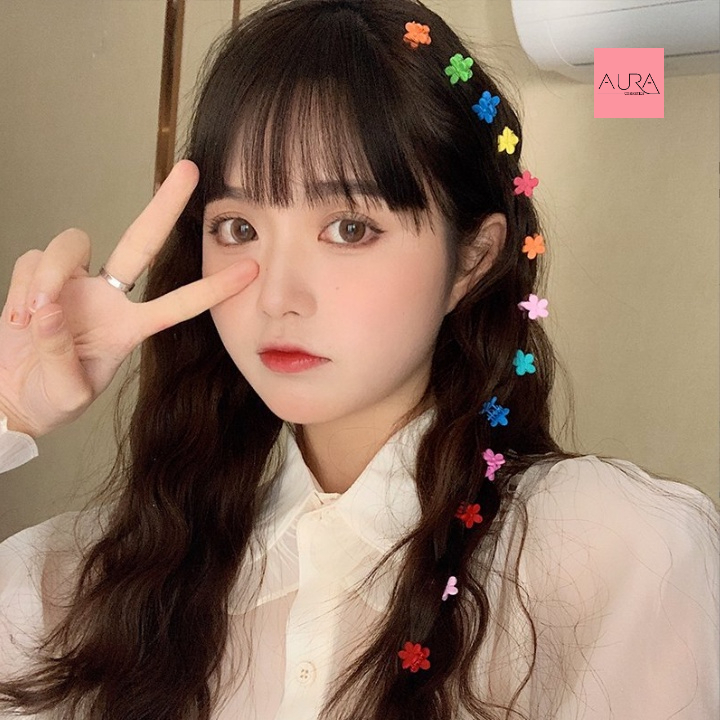 Kẹp Tóc Càng Cua Mini Cho Bé màu sắc ngẫu nhiên