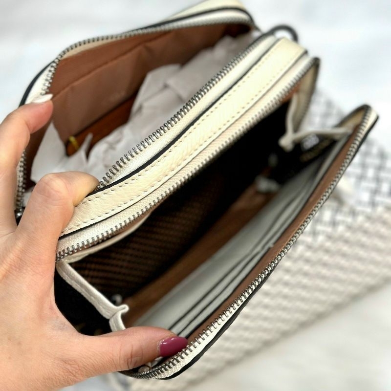 Túi Coach đeo chéo Charter Crossbody da thật xịn xò