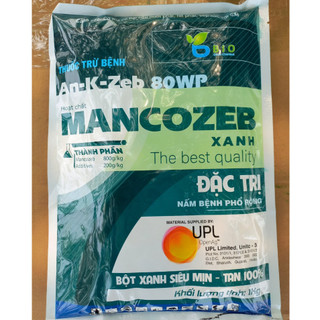 Mancozed upl 1kg bột xanh.bổ sung zn,cu giúp cây sạch bệnh,xanh lá,mát cây