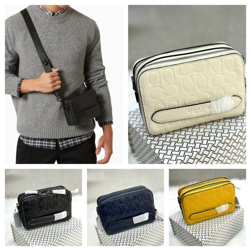 ❤️New Arrival ❤️Coach Charter Crossbody Da thật xịn xò 2 ngăn tiện dụng