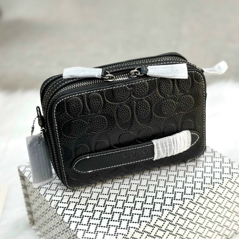 ❤️New Arrival ❤️Coach Charter Crossbody Da thật xịn xò 2 ngăn tiện dụng