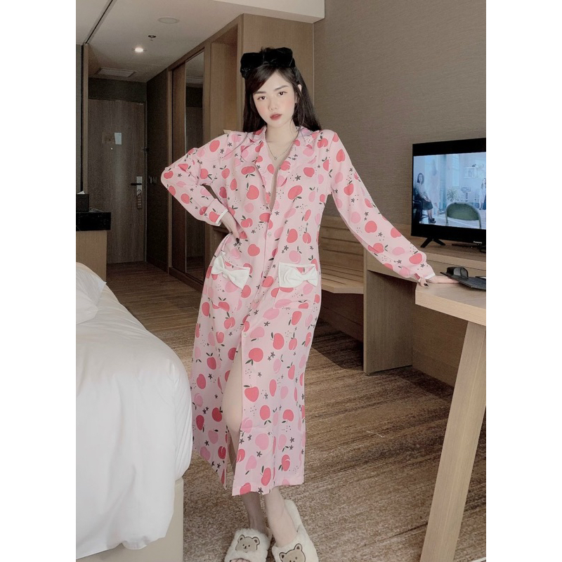 Váy tay dài, Váy mango, Váy xinh - Chun's Sleepwear