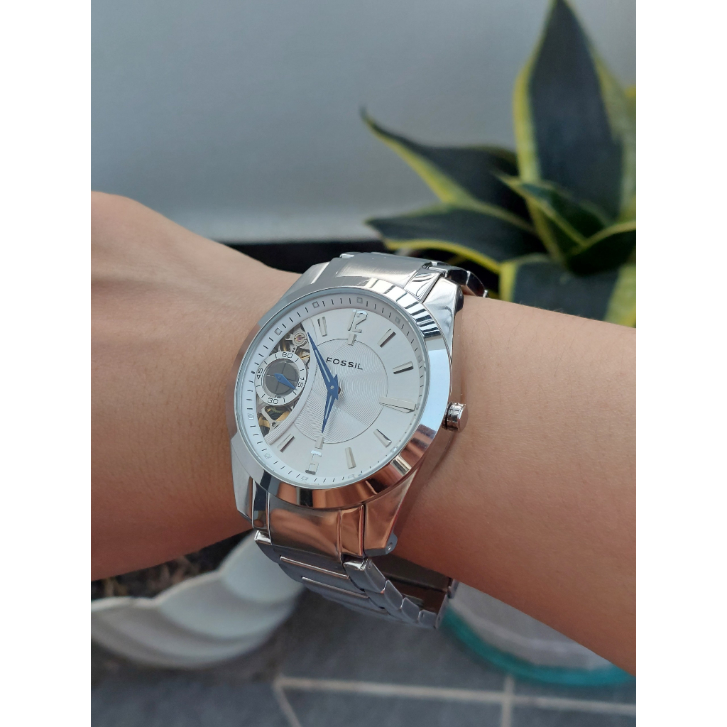 Đồng hồ nam Fossil Twist vừa tự động vừa chạy pin hàng Si