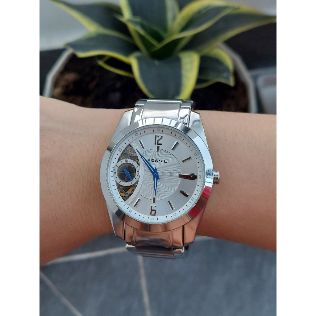 Đồng hồ nam Fossil Twist vừa tự động vừa chạy pin hàng Si