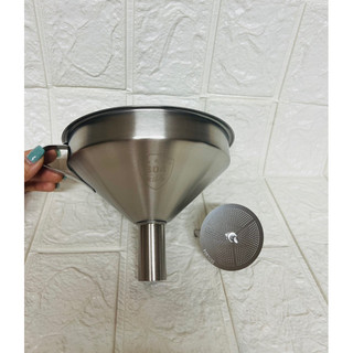 phễu, quặn inox 304 có lưới lọc