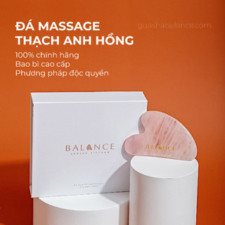 Đá Massage Guasha Thạch Anh Hồng Cao Cấp - Mát Xa Giúp Thon Gọn Nâng Cơ Trẻ Hóa