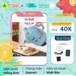 Siêu sắc thuốc GL-1800 450W 3.3L bảo hành 12 tháng sắc 3 chén còn 1 chén chuyển sang giữ ấm