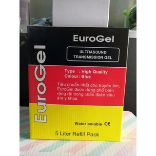 Gel siêu âm trắng - Gel triệt lông lạnh can 5 lít- Gel Euro