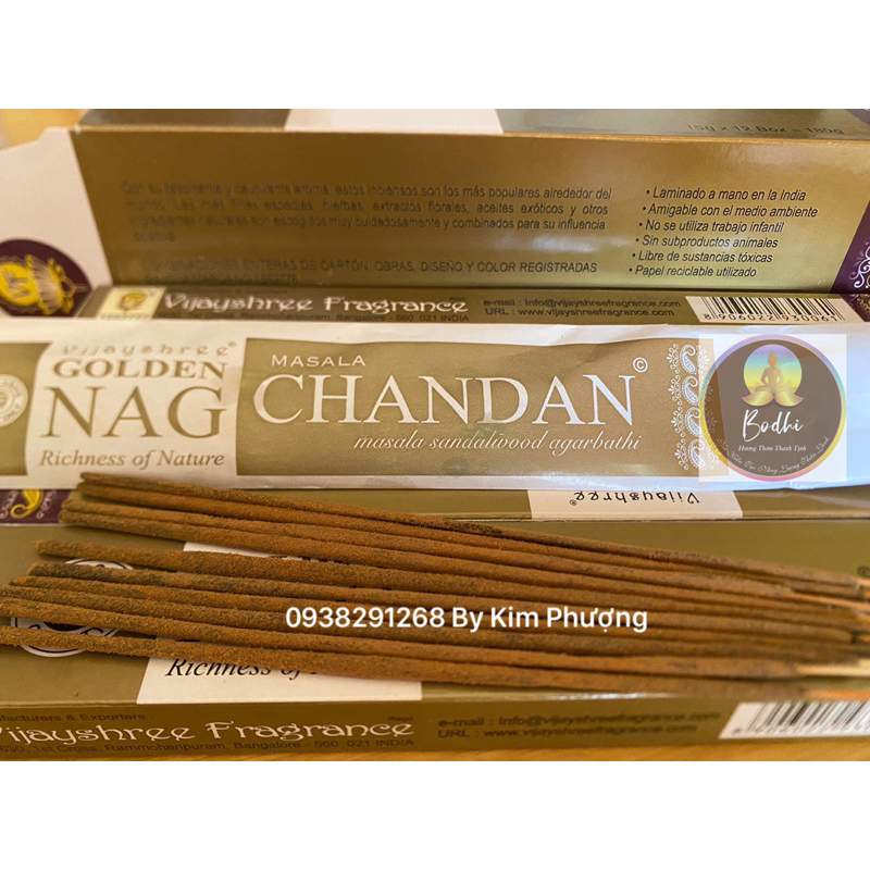 TRẦM CHIÊN ĐÀN NAG CHANDAN QUE ẤN ĐỘ