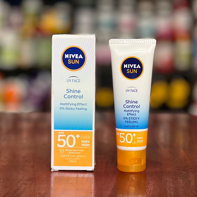 Kem Chống Nắng Nivea Sun UV Face Shine Control SPF50 High 50ml