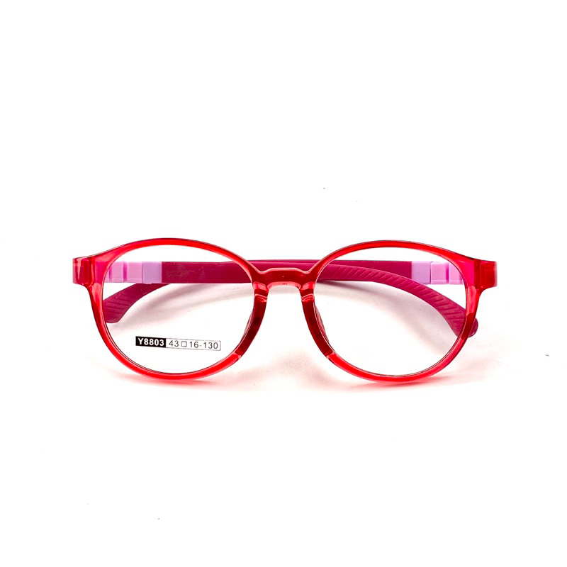 Gọng kính cận trẻ em nam nữ, nhiều màu phù hợp cho bé từ 4 đến 8 tuổi- tặng hộp , khăn lau