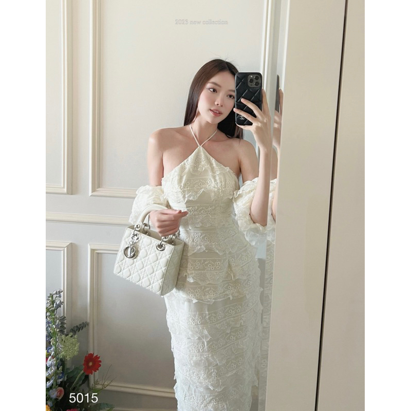 Đầm Ren Yếm Tay Rơi Chouchou