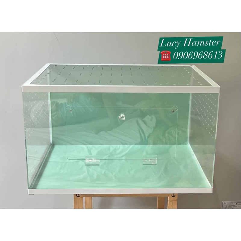Chuồng Mica 3li 60*40*40 cho Hamster