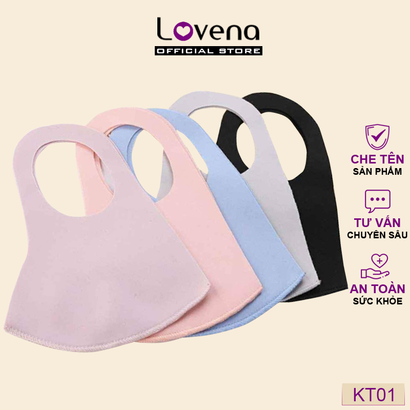 Khẩu Trang 3D Vải Su Lovena KT01