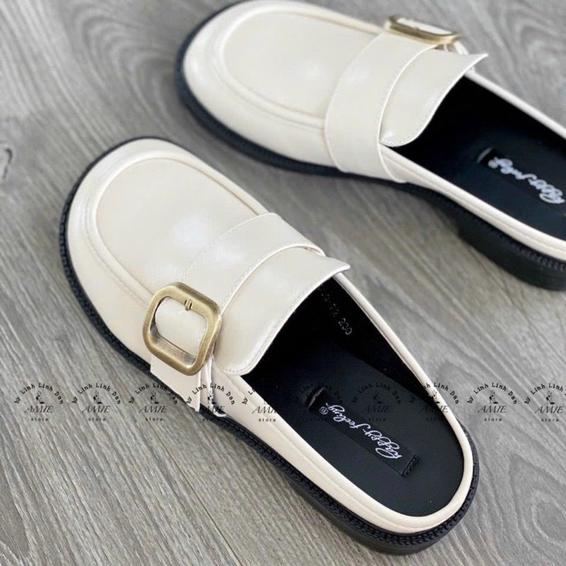 Dép Sục Mềm Mũi Tròn Khoá