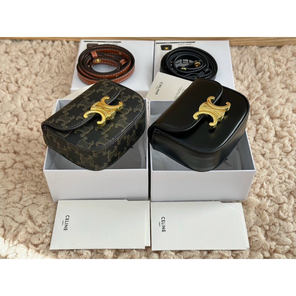 túi xách đeo chéo nữ ce line full box size 12cm*4,5cm*10cm đủ màu