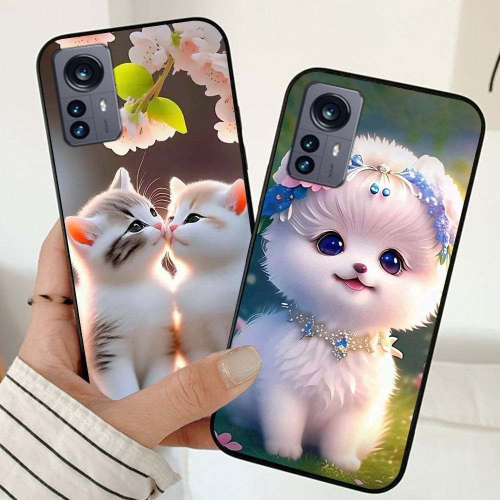Ốp lưng Xiaomi 12 / mi 12 lite / mi 12 pro in hình chú mèo dễ thương cute