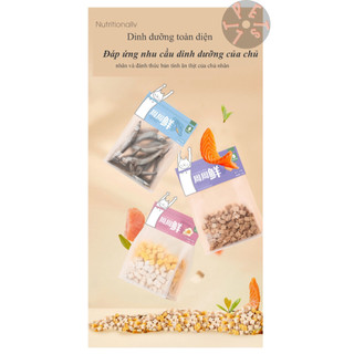 ￼Thức ăn thịt cá sấy khô cho chó mèo 100g