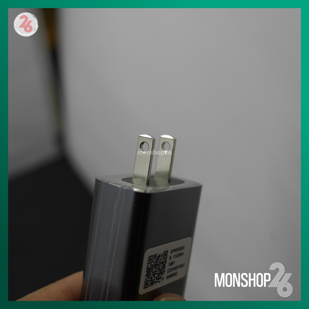 🔌 Củ sạc nhanh Motorola TurboPower 15W QC3.0 - USB A 5V-3A SC-22 🔌