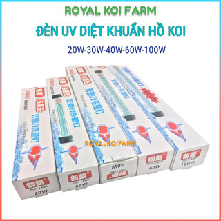 Đèn UV diệt khuẩn 20w, 30w, 40w, 60w, 100w Uv Sterilization hồ cá koi