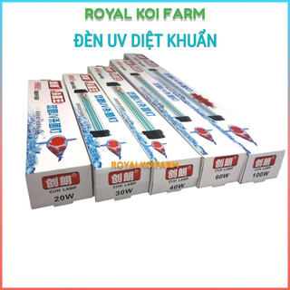 Đèn UV 20W diệt khuẩn tảo hồ cá loại 2 bống đôi