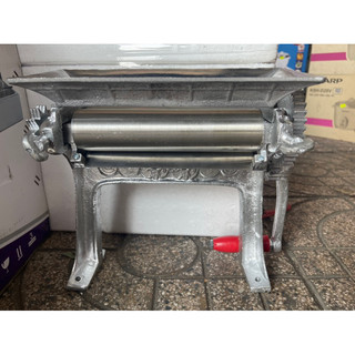 Máy cán khô mực trục 20cm