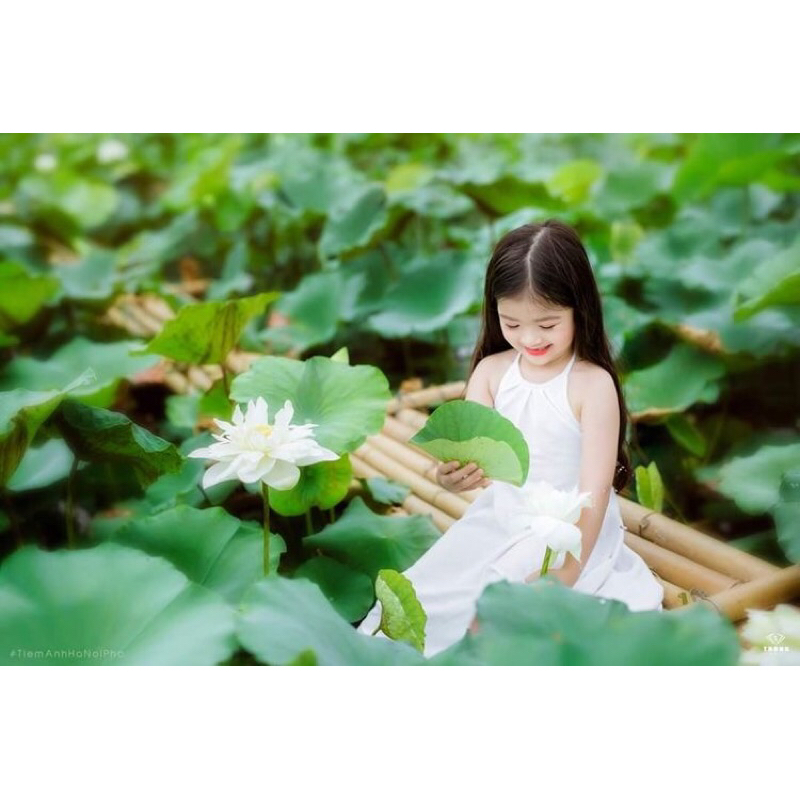 Set yếm đụp bé gái